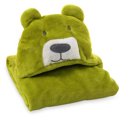CAPE BLANKET 3D ANIMAL PLAID