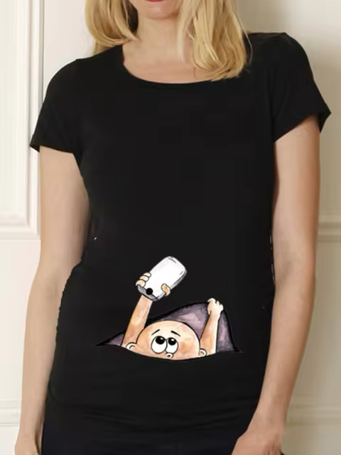 MOM TO BE TSHIRT - 100% COTTON