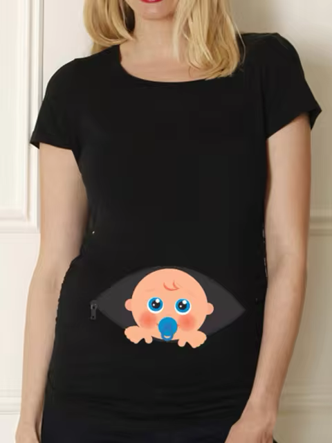 MOM TO BE TSHIRT - 100% COTTON