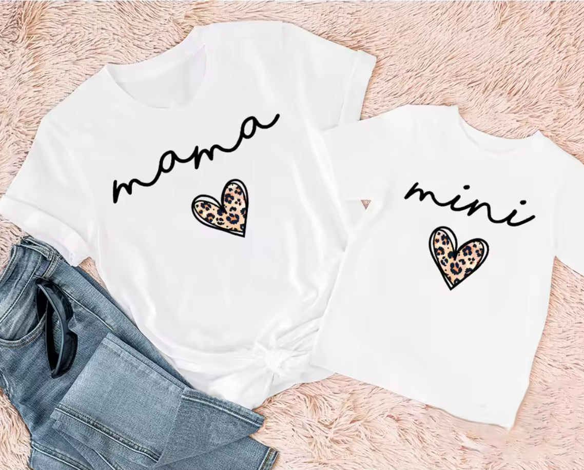 TSHIRT MOTHER/DAUGHTER DUO SET