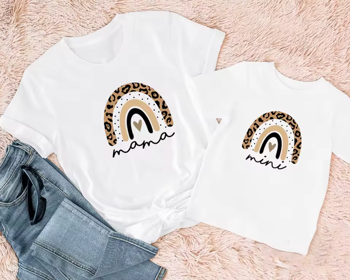 TSHIRT MOTHER/DAUGHTER DUO SET
