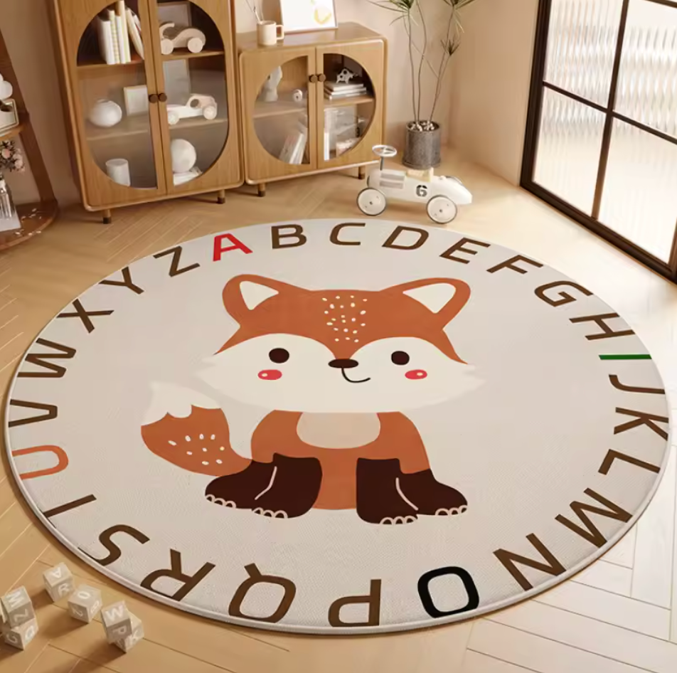ACTIVITY AND PLAY MAT - ROUND OR LONG ANIMAL PATTERN