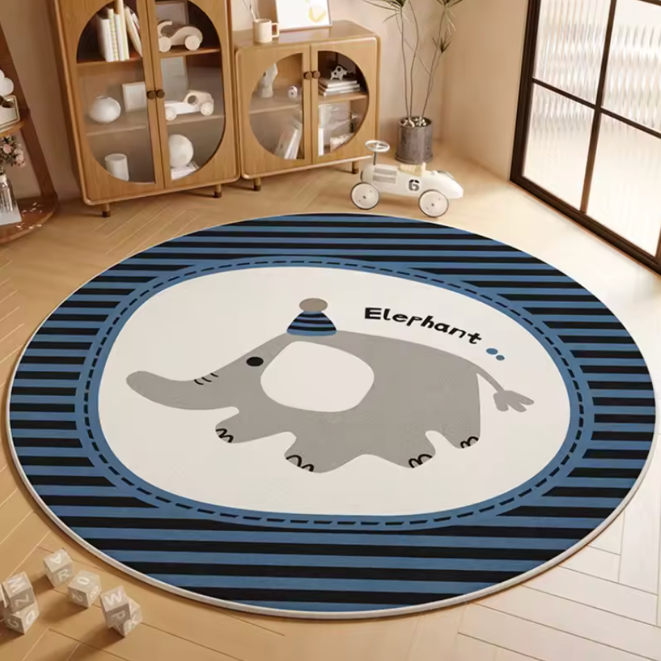 ACTIVITY AND PLAY MAT - ROUND OR LONG ANIMAL PATTERN