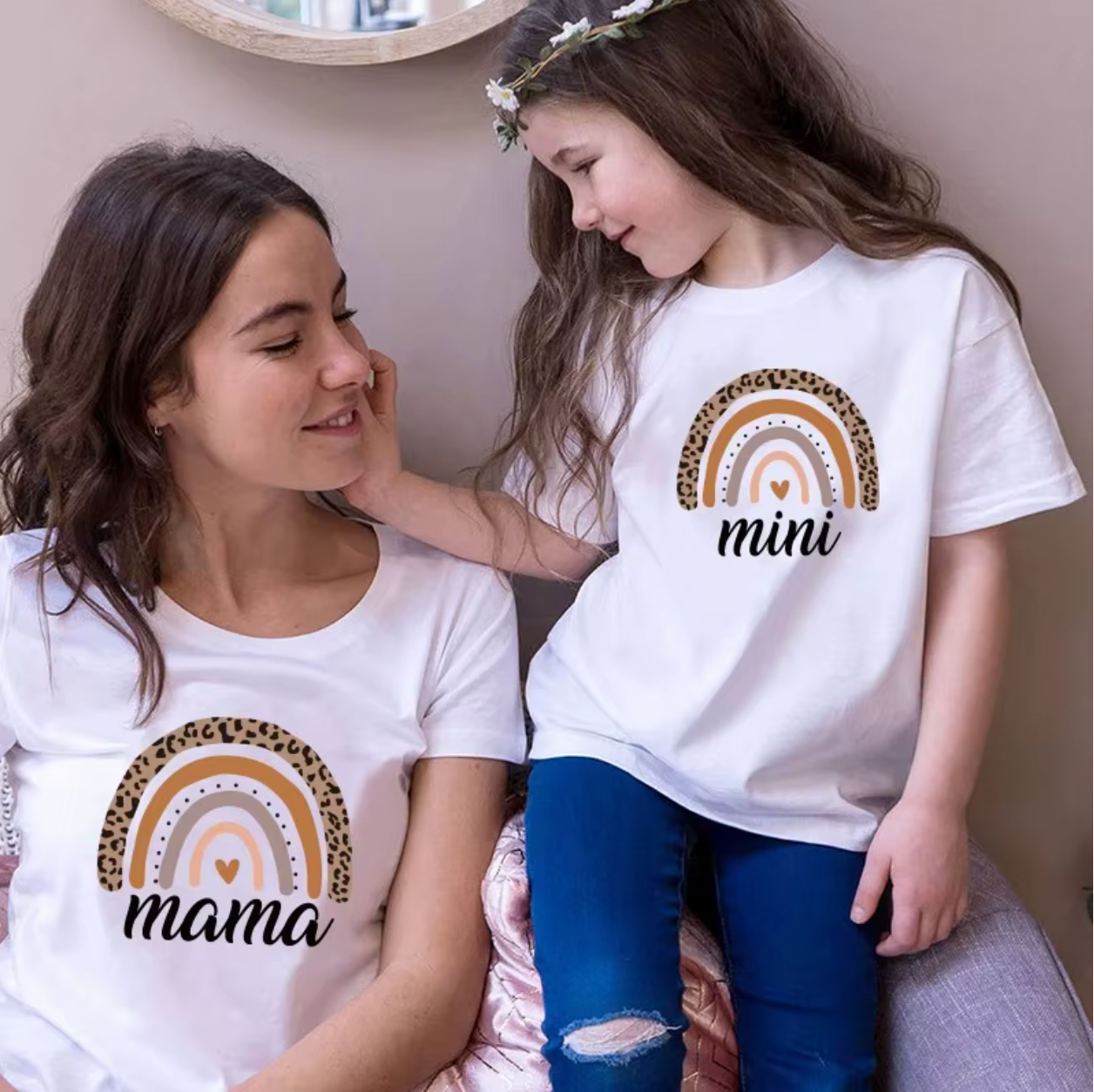 TSHIRT MOTHER/DAUGHTER DUO SET