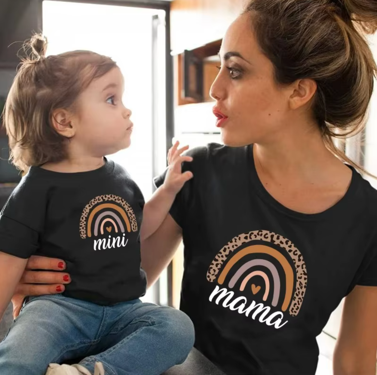 TSHIRT MOTHER/DAUGHTER DUO SET