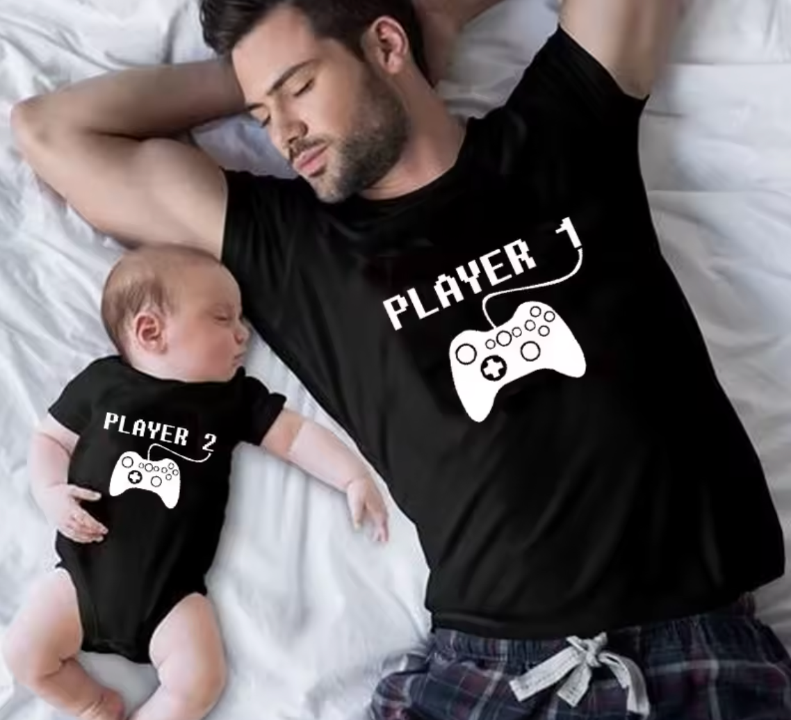 TSHIRT PAPA/ENFANT - À COMPOSER