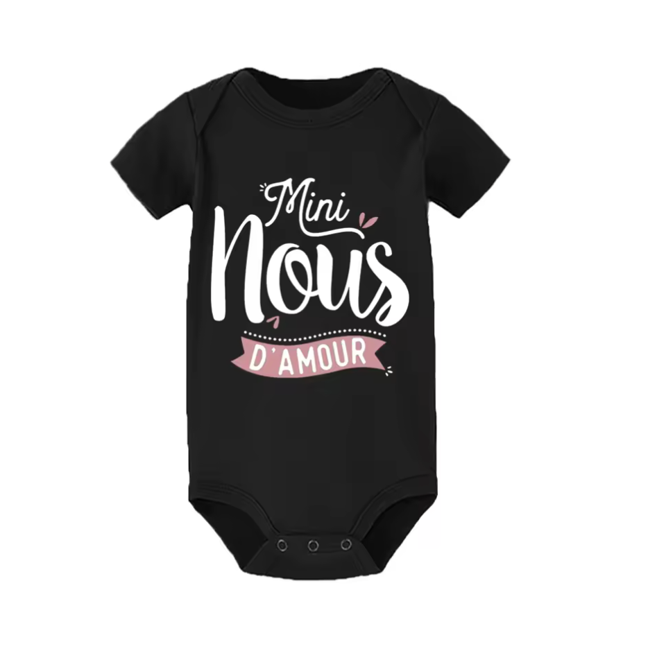 BODY BÉBÉ "MINI NOUS D'AMOUR"