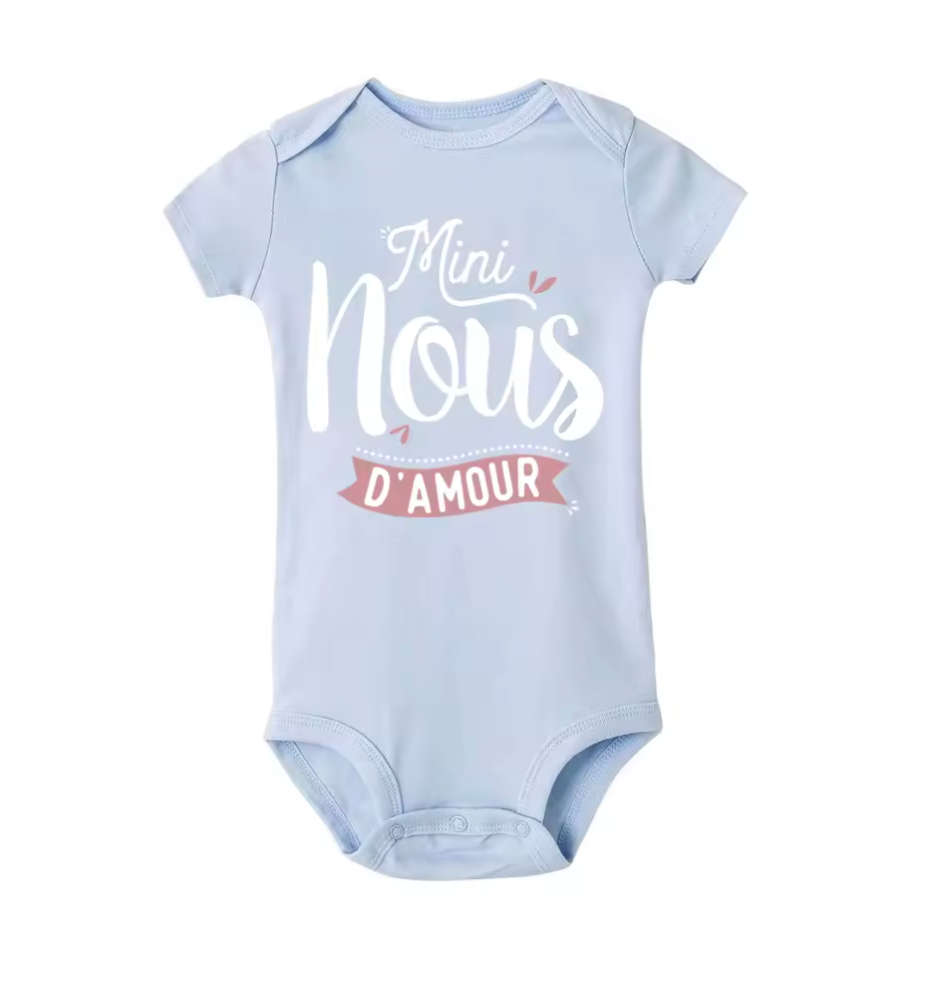 BODY BÉBÉ "MINI NOUS D'AMOUR"