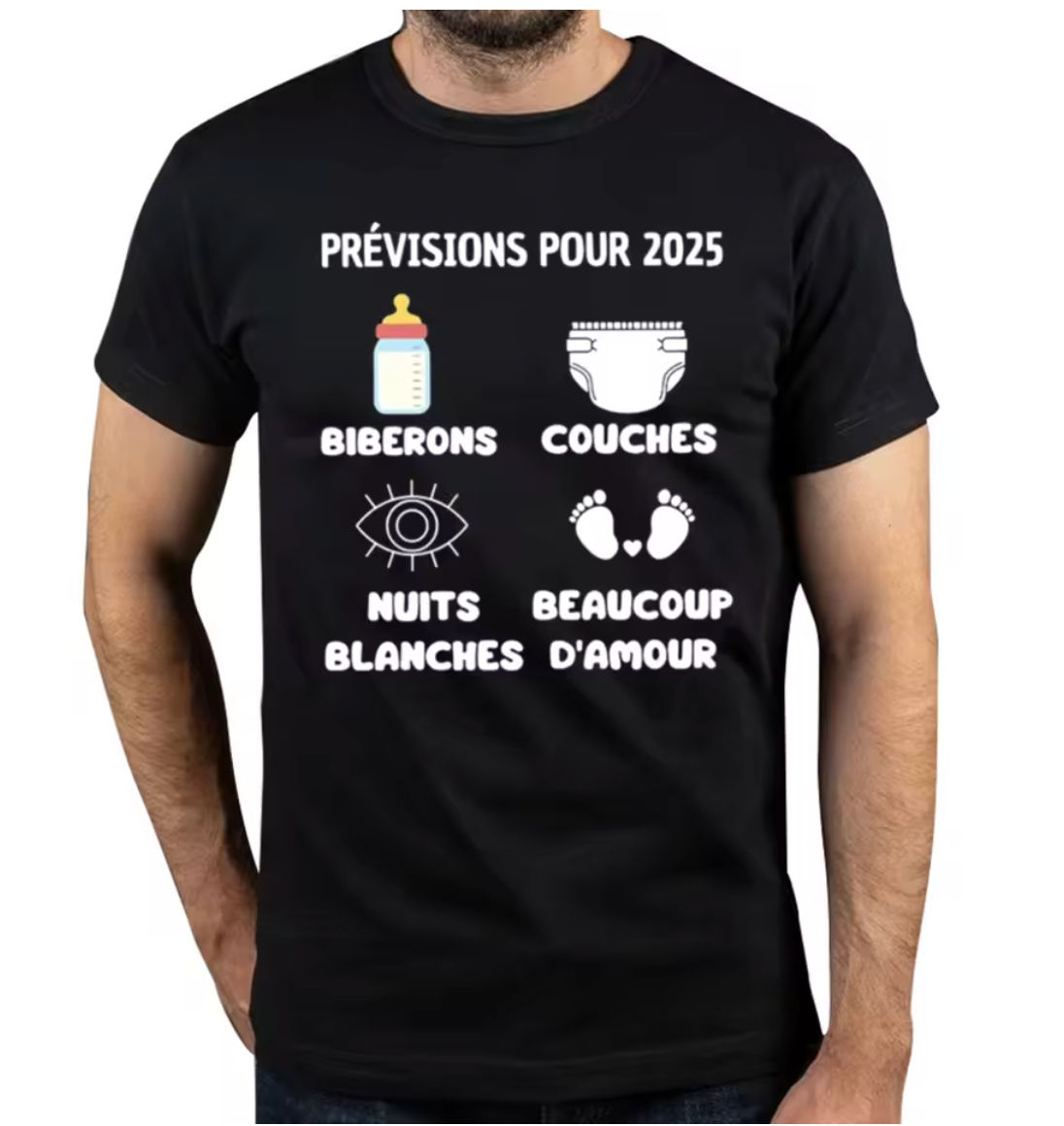 TSHIRT PAPA 2025 HUMOUR