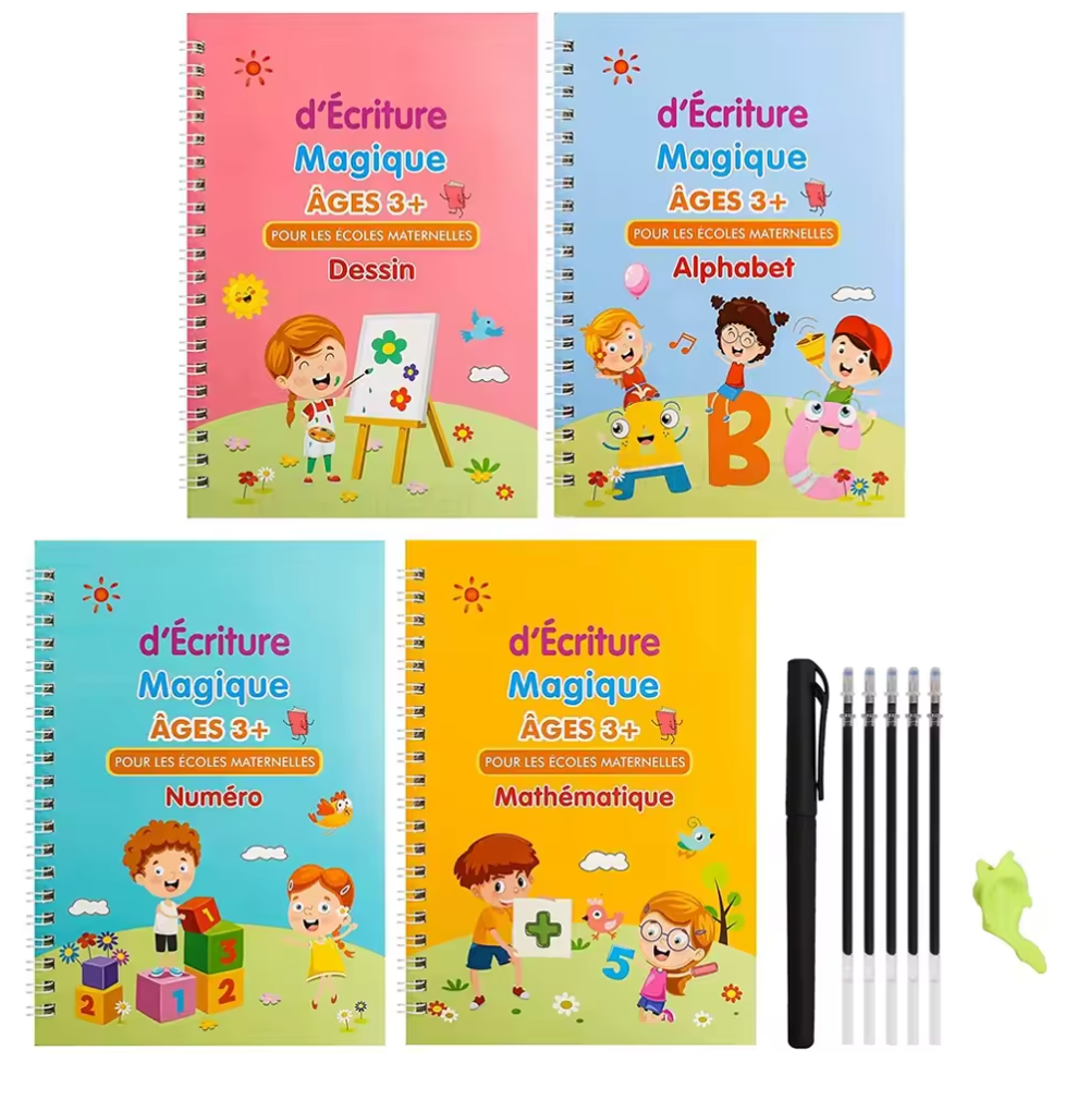 LIVRE EDUCATIF - APPRENTISSAGE ECRITURE