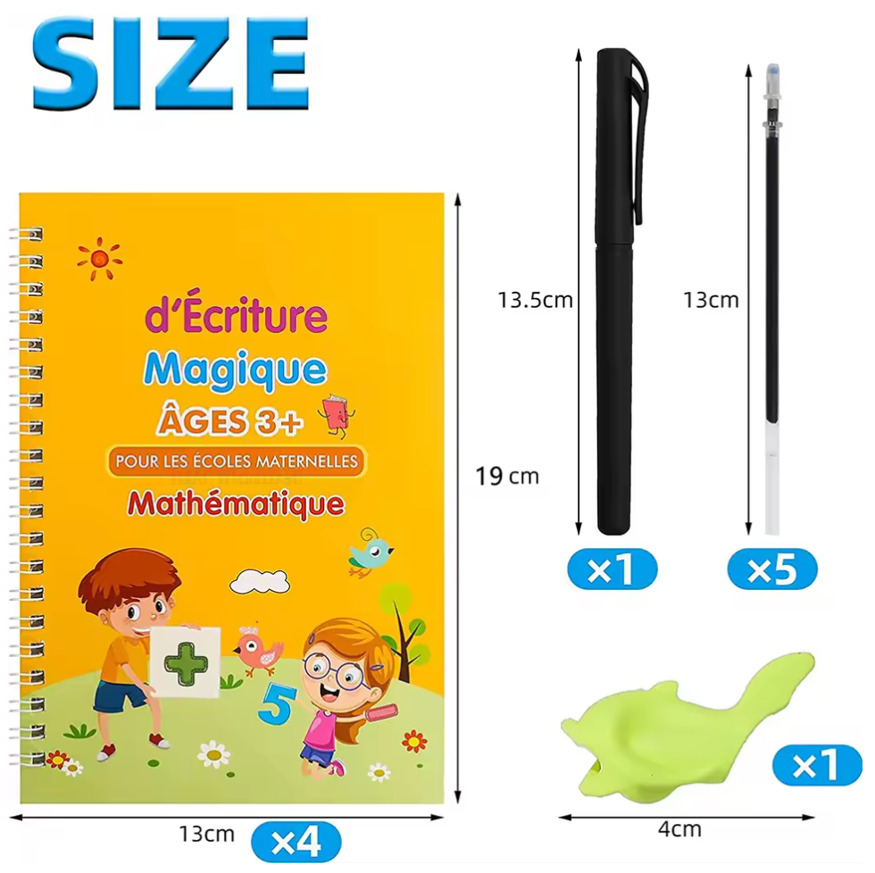 LIVRE EDUCATIF - APPRENTISSAGE ECRITURE