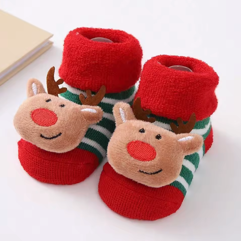 CHAUSSONS NOËL HIVER BÉBÉ