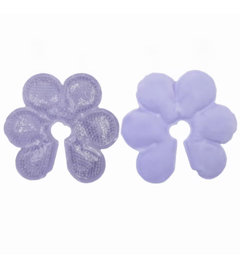 PACK DE 2 COUSSINETS D'ALLAITEMENT APAISANT CHAUD/FROID RÉUTILISABLE