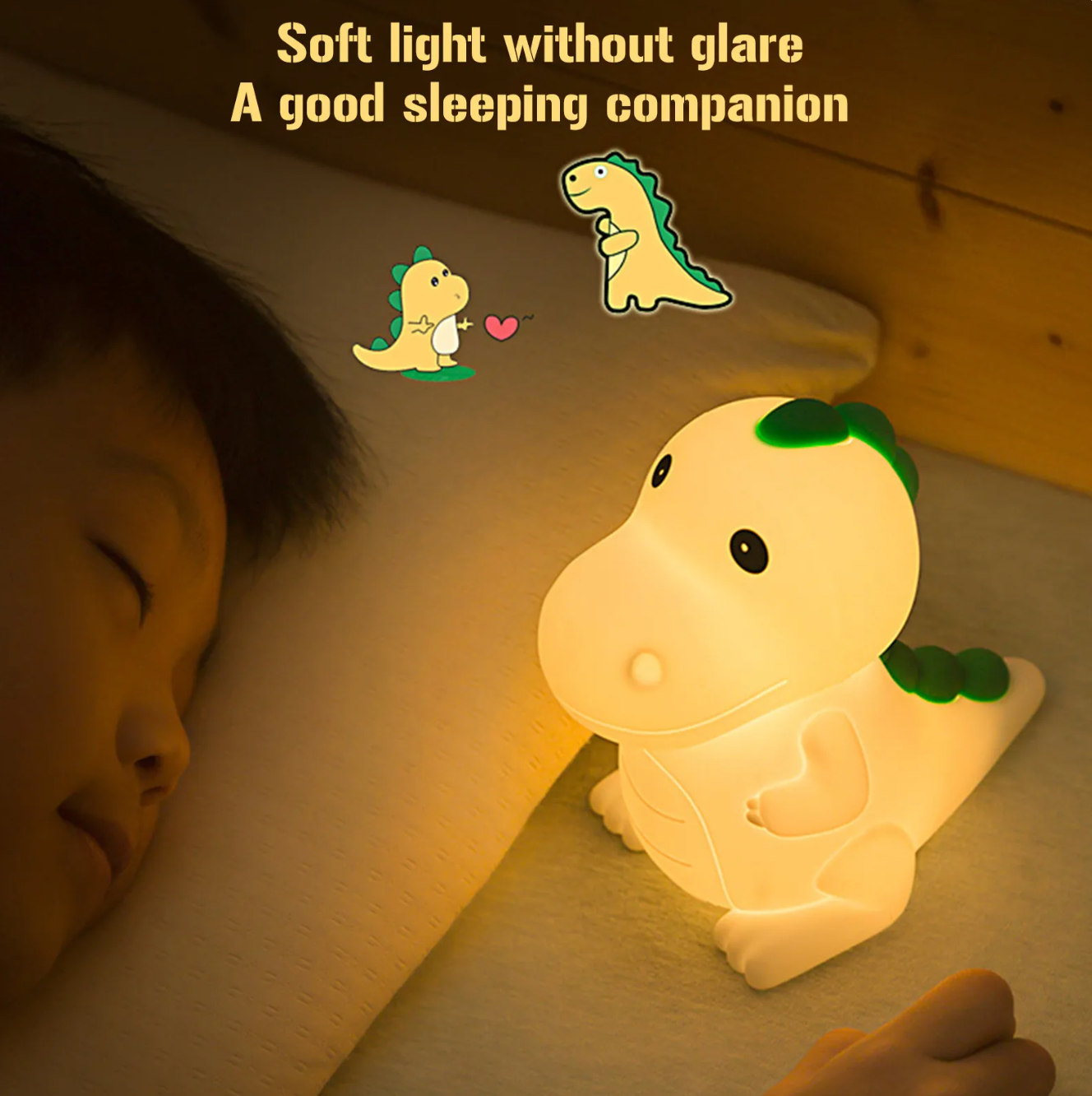 VEILLEUSES ANIMAUX USB SILICONE