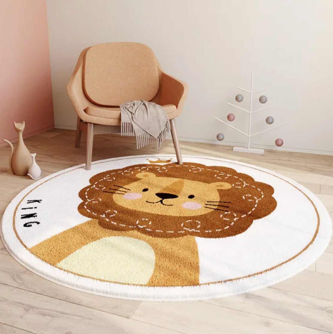 ACTIVITY AND PLAY MAT - ROUND OR LONG ANIMAL PATTERN