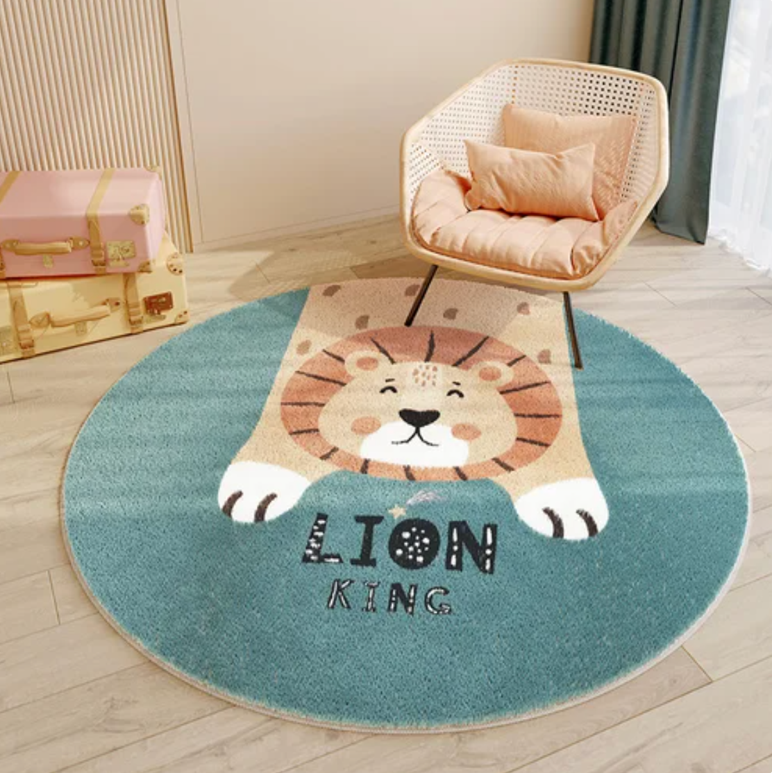 ACTIVITY AND PLAY MAT - ROUND OR LONG ANIMAL PATTERN