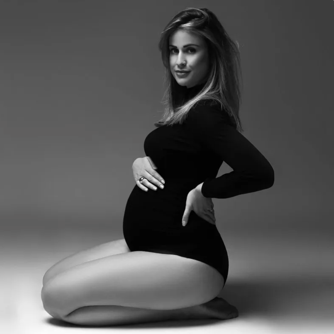BODY GROSSESSE MATERNITÉ COL MONTANT