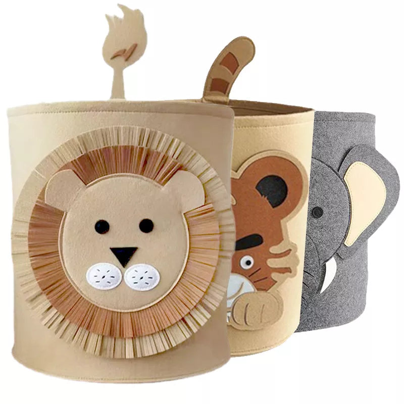 ANIMAL GAME OR LAUNDRY STORAGE BASKET