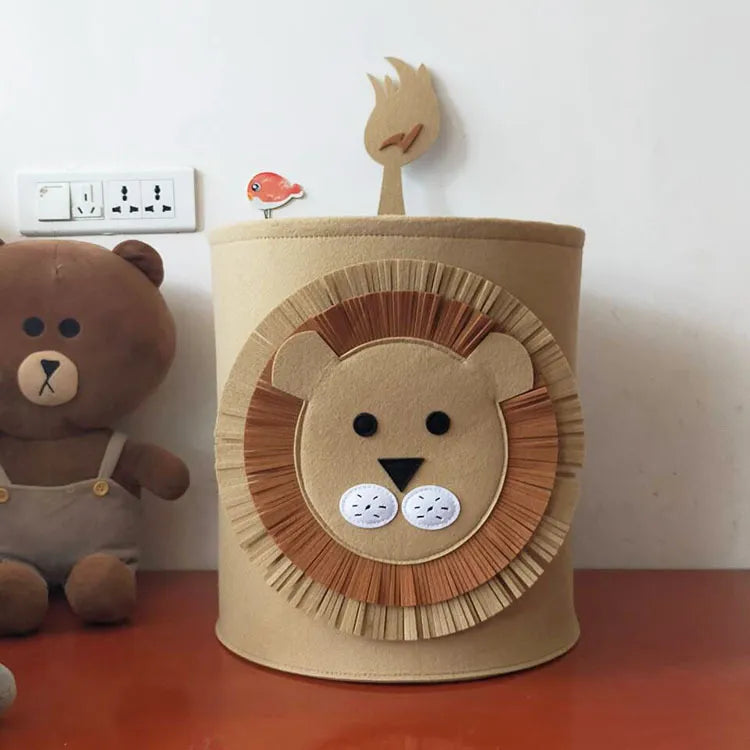ANIMAL GAME OR LAUNDRY STORAGE BASKET