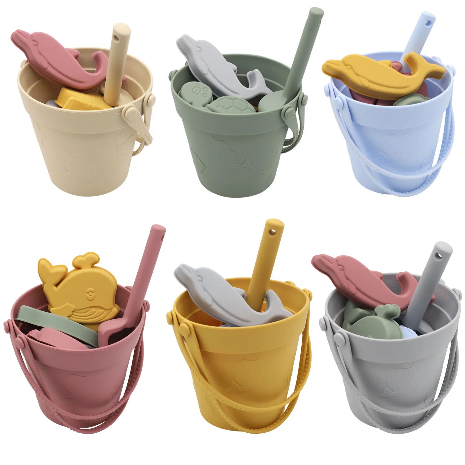 SET JEU DE PLAGE ENFANT DESIGN SILICONE La Maison Des Mamans