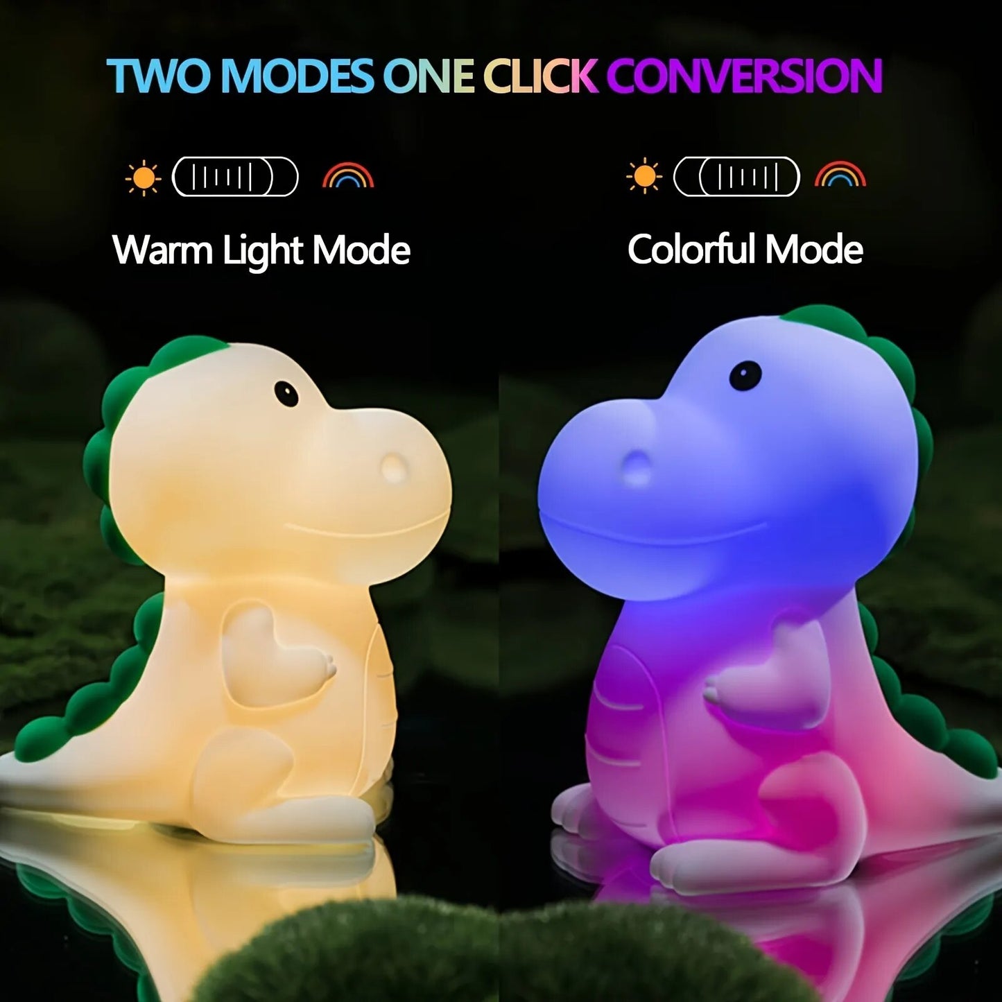 VEILLEUSES ANIMAUX USB SILICONE