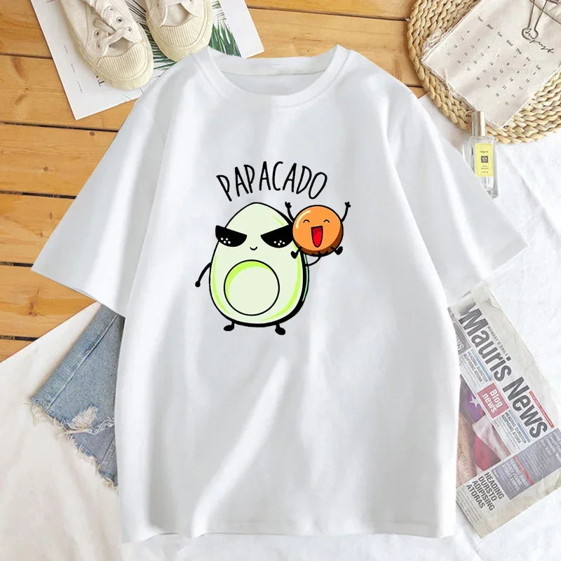 T-SHIRT FUTUR PAPA / FUTURE MAMAN PAPACADO & MAMACADO
