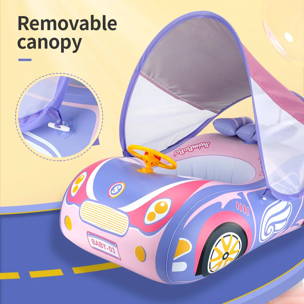 BOUÉE BÉBÉ PARE SOLEIL ANTI UV À THÈME