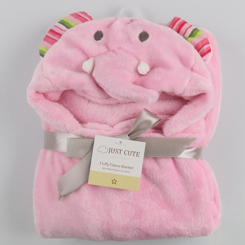 CAPE BLANKET 3D ANIMAL PLAID