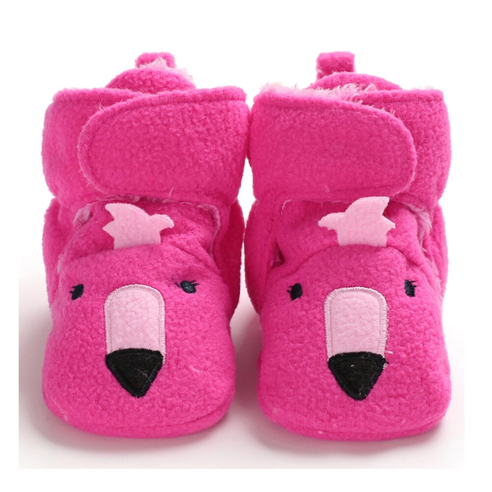 BABY PLUSH ANIMAL SLIPPERS