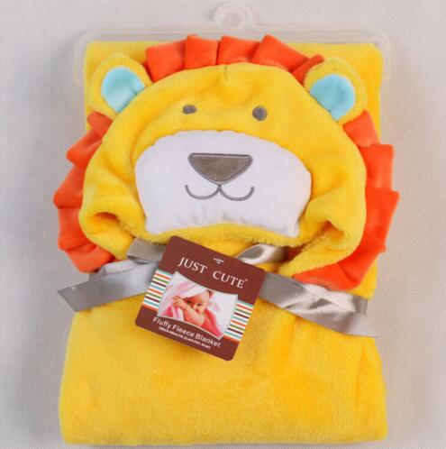 CAPE BLANKET 3D ANIMAL PLAID