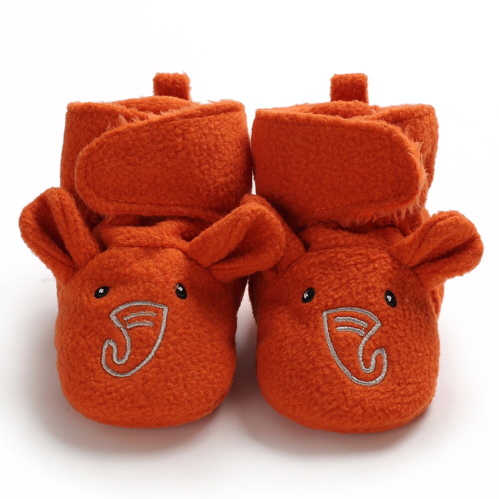 BABY PLUSH ANIMAL SLIPPERS