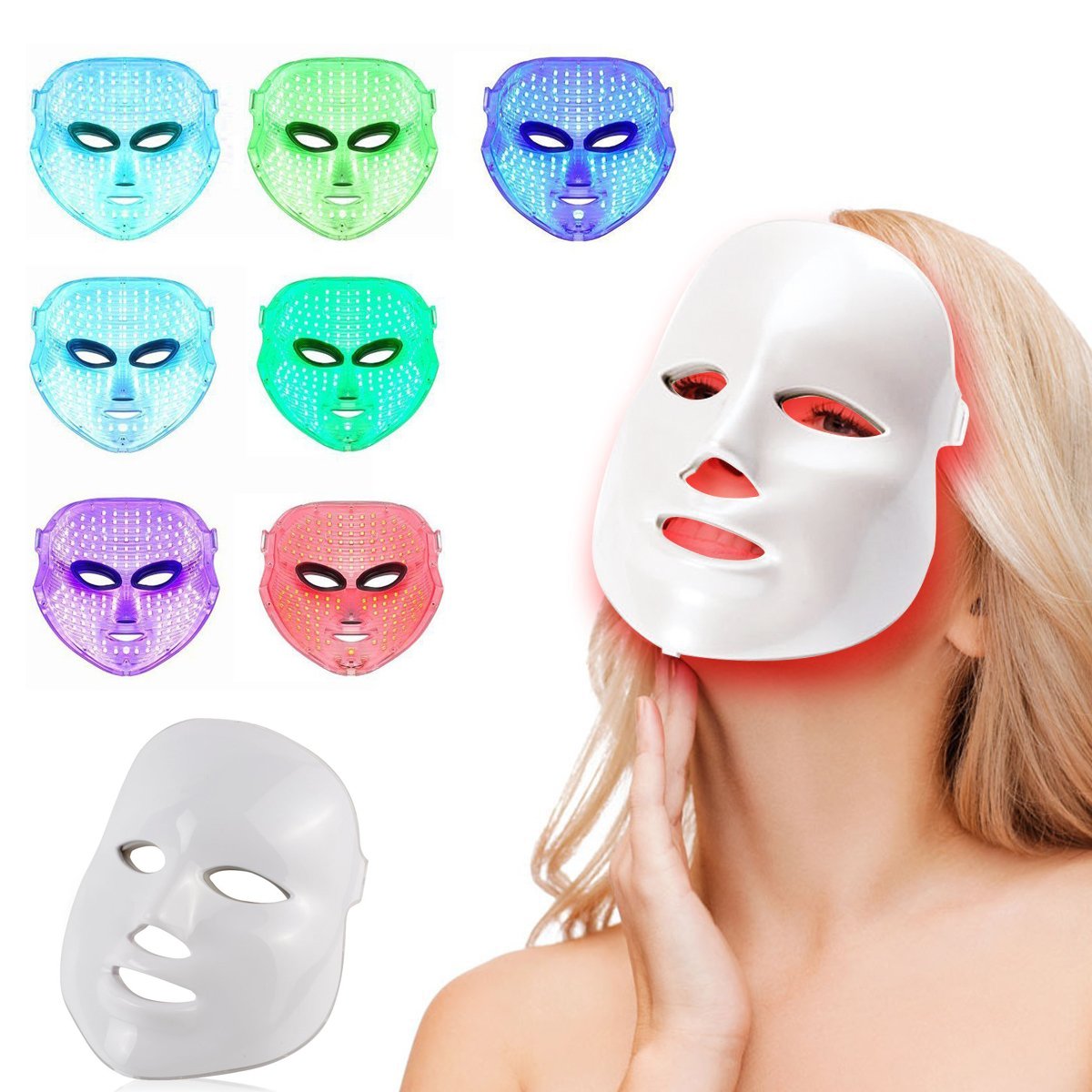 Masque LED visage  Masque professionnel