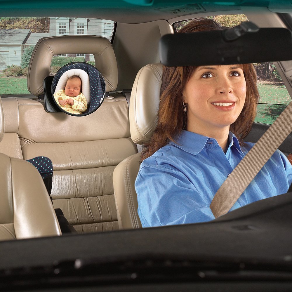 TD® Miroir voiture bébé dos route rétroviseur confort jour et nuit  surveillance siège arrière rotation 360° sécurité vue pare-brise -  Cdiscount Auto