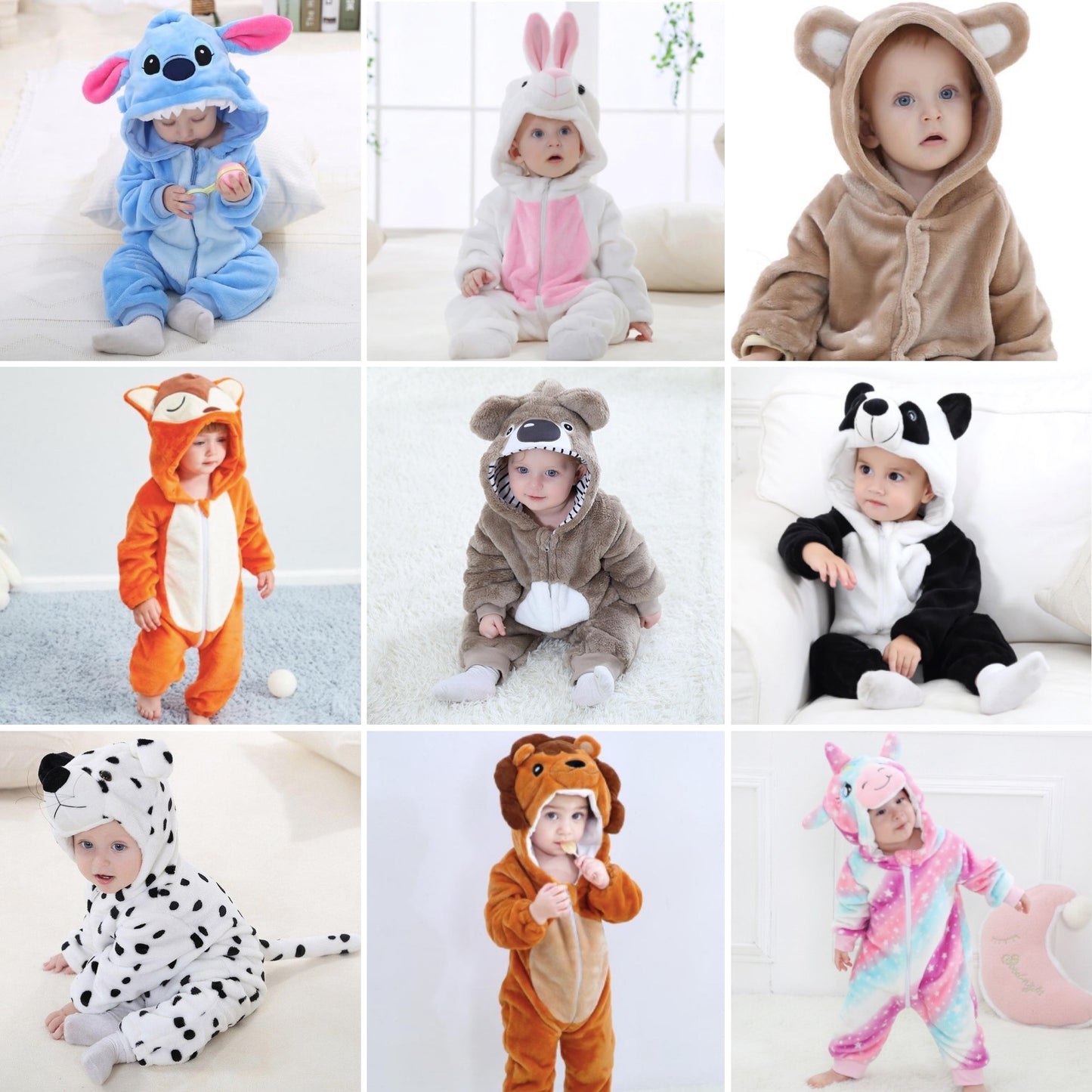 COMBI PYJAMA ANIMAUX