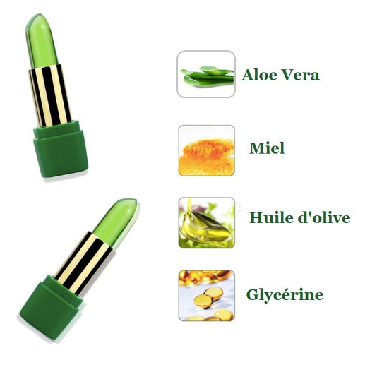 MOISTURIZING LIP BALM WITH ALOE VERA JELLY (99%)