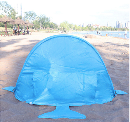 TENTE DE PLAGE ANTI UV À PISCINE INTÉGRÉE