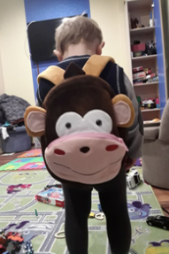 PLUSH ANIMAL BACKPACK