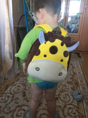 PLUSH ANIMAL BACKPACK