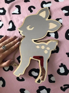 CHILDREN ANIMAL PLEXI MIRROR