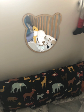 CHILDREN ANIMAL PLEXI MIRROR