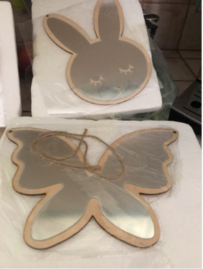 CHILDREN ANIMAL PLEXI MIRROR