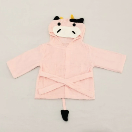 PEIGNOIR BAIN BÉBÉ ANIMAUX