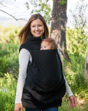 JACKET/BABY CARRY KANGAROO SWEATER