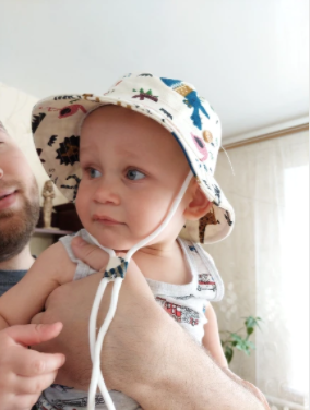 PATTERNED COTTON BOB HAT - BABY/CHILDREN