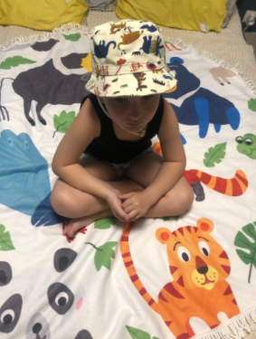 PATTERNED COTTON BOB HAT - BABY/CHILDREN