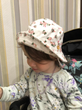 PATTERNED COTTON BOB HAT - BABY/CHILDREN