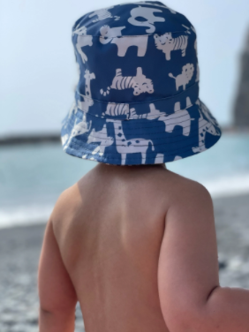 PATTERNED COTTON BOB HAT - BABY/CHILDREN