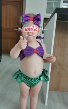 MERMAID GIRL’S SWIMSUIT