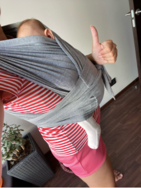 ÉCHARPE DE PORTAGE X EVOLUTIVE - COTON