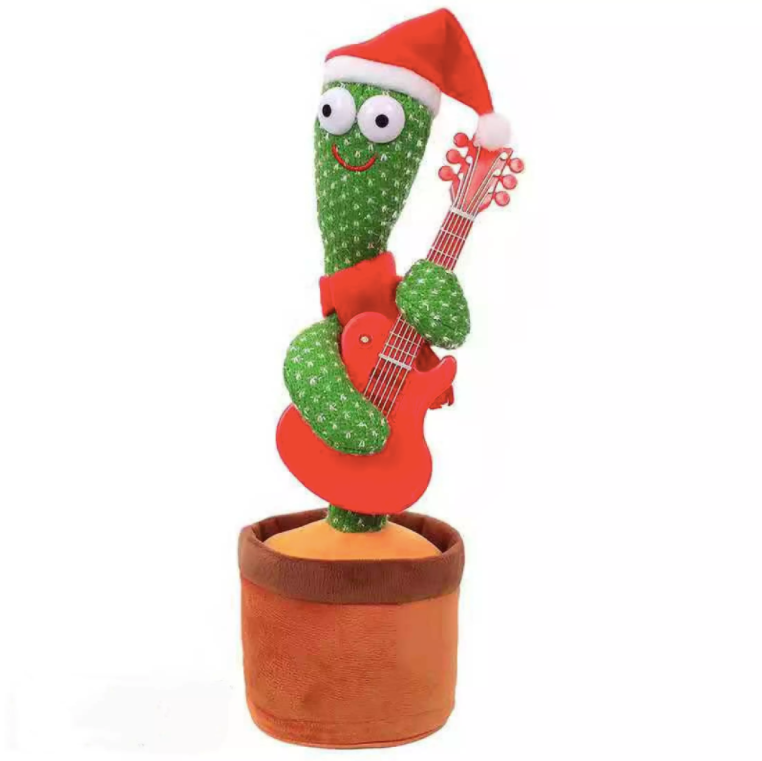 CACTUS PERROQUET INTERACTIF - DANSE ET CHANTE